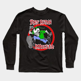 Dirty Rotten Imbeciles Band Long Sleeve T-Shirt